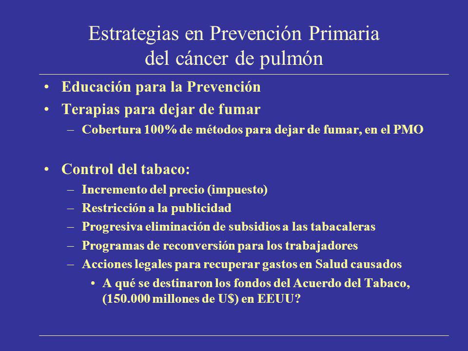 screening para el tumor de la prostata es prevencion primaria del